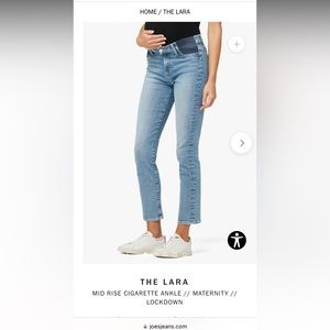 MID RISE CIGARETTE ANKLE // MATERNITY // LOCKDOWN